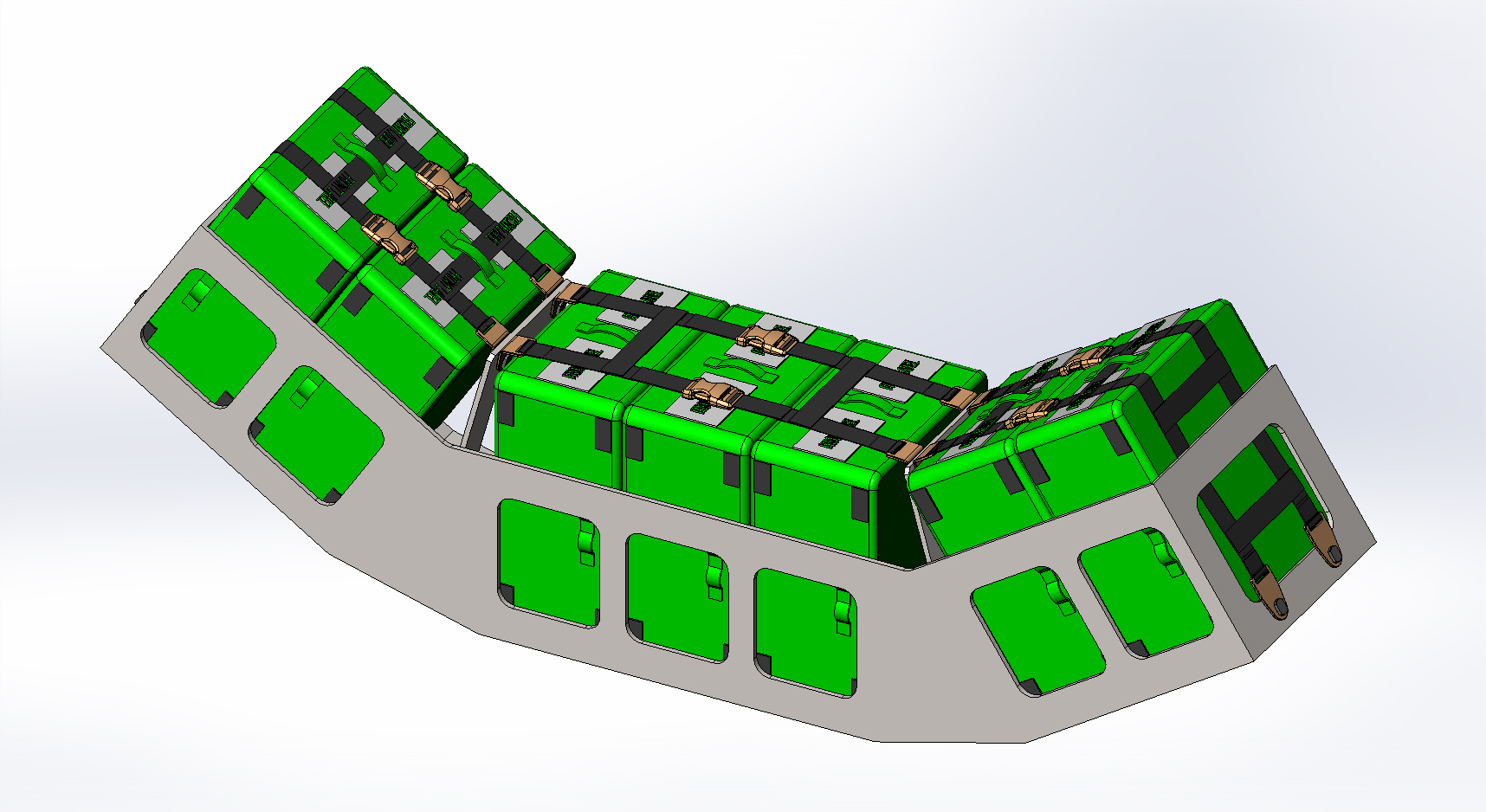 月球通道货物包装和储存